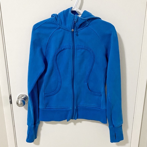 Lululemon Scuba Hoodie *Stretch Beaming Blue size 8 - Picture 7 of 15